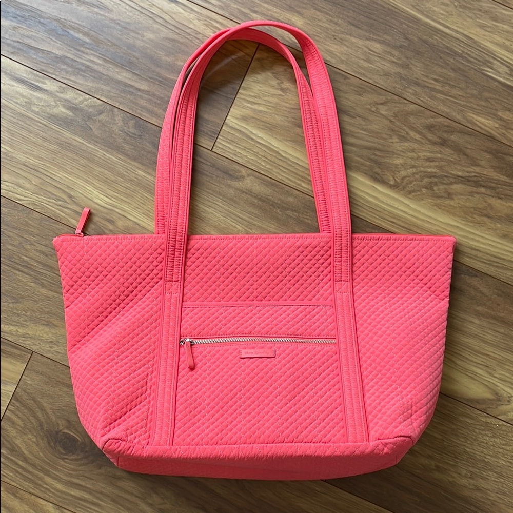 Vera Bradley Large Coral Tote Bag